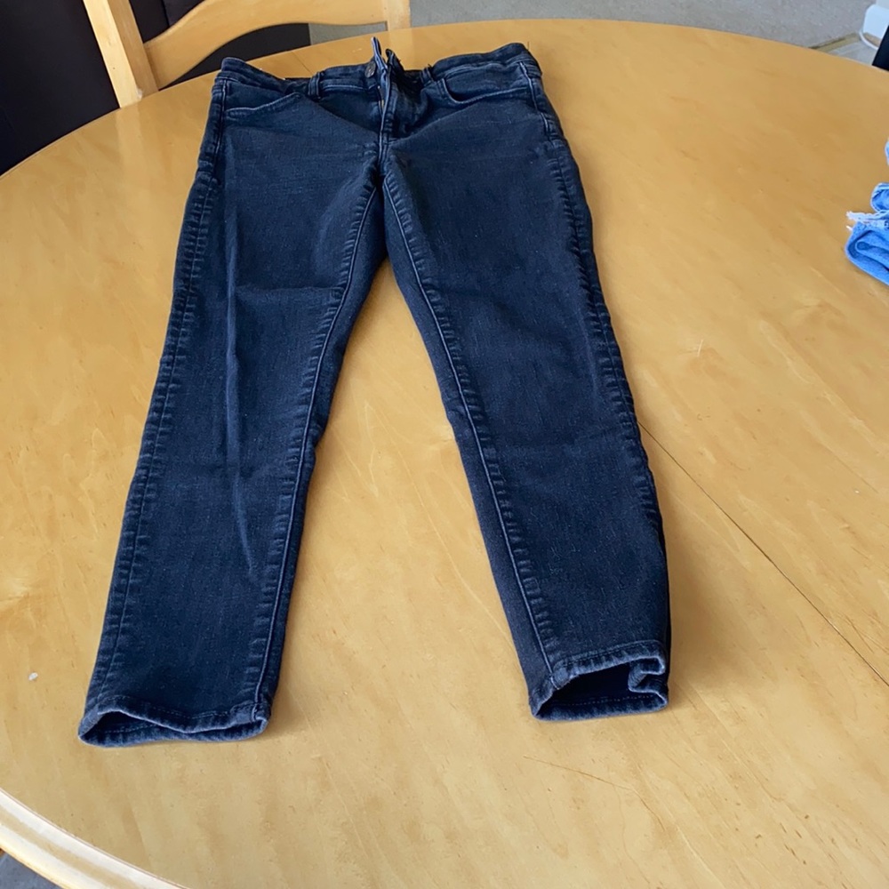 AEO Black Next Level Stretch Jeans
